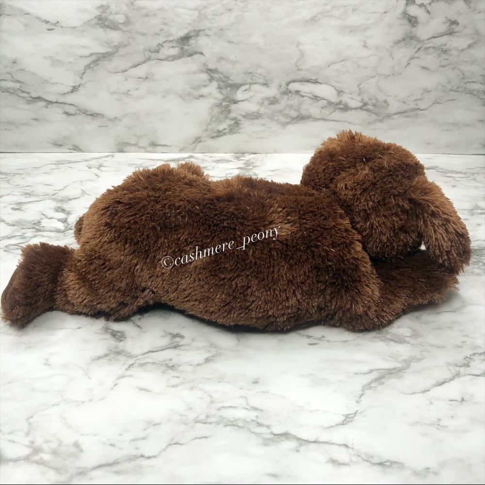 Ty Classic Nuzzle Puppy Plush Floppy Chocolate Brown Dog Vintage 2010 - Picture 3 of 8